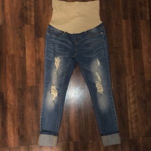 Maternity skinny jeans
